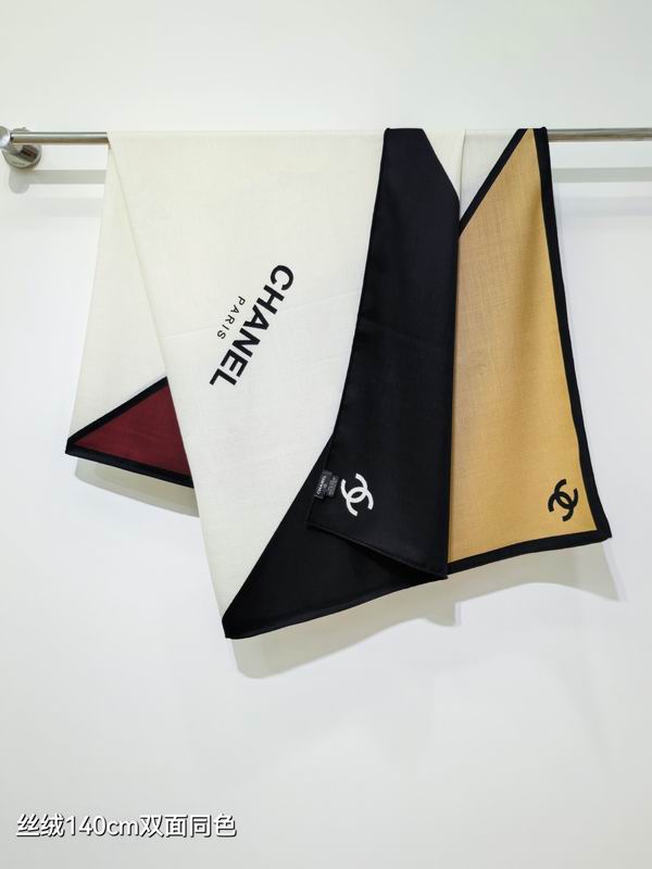 Chanel Scarf 140X140cm E082542